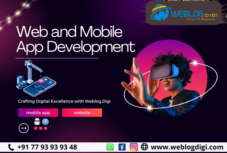 Web and Mobile App Development by Weblogdigi
